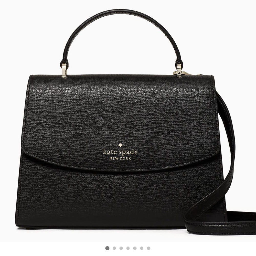 Kate spade black top handle crossbody